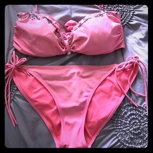 Victoria’s Secret bandeau ruched bikini